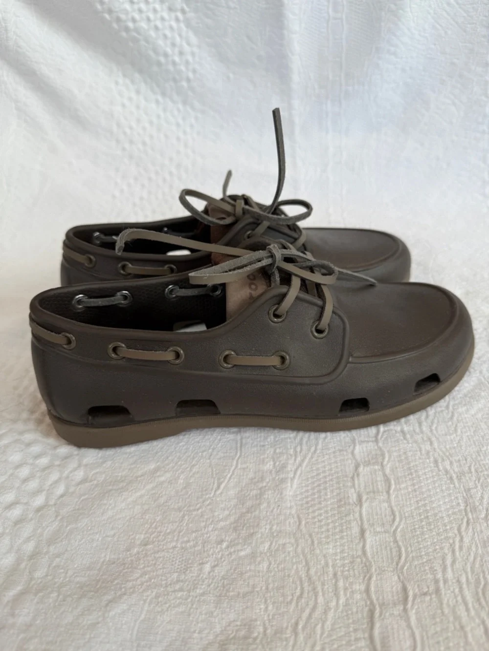 Crocs Brown Boat Shoe Men’s Size 7 206338